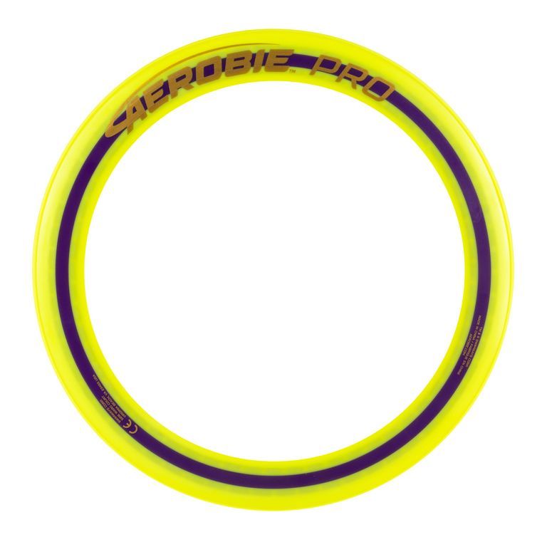 Aerobie Wurfring PRO / Frisbee gelb 32 cm Durchmesser 